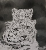 Mother's protection, 20x20cm, te koop: €85,-